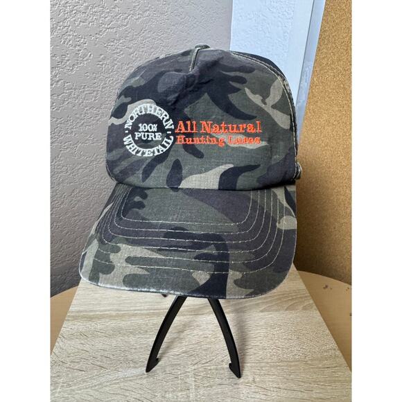 Northern Whitetail "All Natural Hunting Lures" Camouflage Hat - Picture 1 of 6